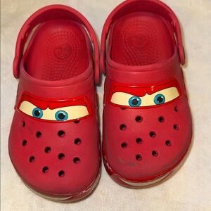CROCS Vibrant Red Kids Clogs